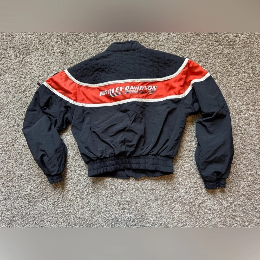 Harley Davidson Windbreaker bomber vintage jacket